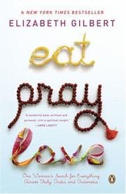 Capa de Eat, Pray, Love de Elizabeth Gilbert