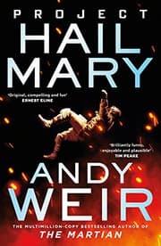 Capa de Project Hail Mary de Andy Weir