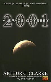 Capa de 2001 de Arthur C. Clarke