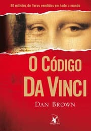 Capa de O Código Da Vinci de Dan Brown