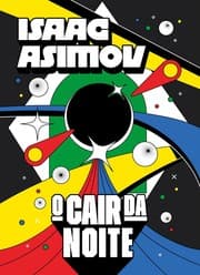 Capa de O cair da noite de Isaac Asimov