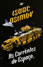 Capa do livro As correntes do espaço de Isaac Asimov