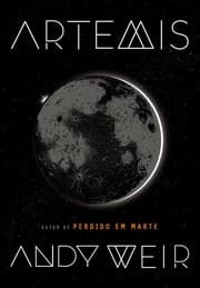 Capa de Artemis de Andy Weir