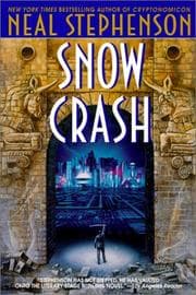 Capa de Snow Crash de Neal Stephenson