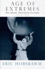 Capa de The age of extremes de Eric Hobsbawm