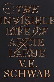 Capa de The Invisible Life of Addie LaRue de V. E. Schwab