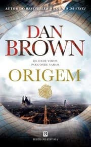 Capa de Origem de Dan Brown