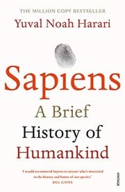 Capa de Sapiens de Yuval Noah Harari