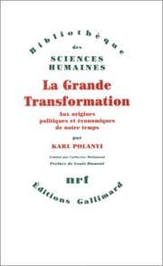Capa de A Grande Transformação de Karl Polanyi